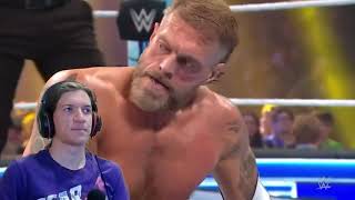 AJ v Edge v Rey REACTION  Smackdown 51223 [upl. by Ellenhoj]