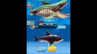 HUNGRY SHARK EVOLUTION VS HUNGRY SHARK WORLD  Shark Gaming [upl. by Aikyt]