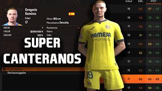 Como tener SUPERCANTERANOS en modo carrera EA SPORTS FC 24  Primavera74 [upl. by Ursula]