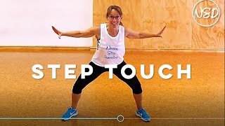 BASIC DANCE STEPS STEP TOUCH [upl. by Atwood]