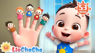 Finger Family  Baby Finger Daddy Finger  Song Compilation  LiaChaCha Nursery Rhymes amp Baby Songs [upl. by Fennie776]