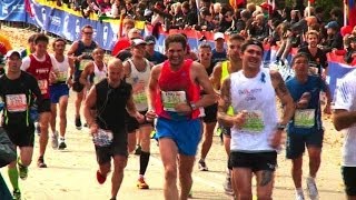 Kenianos ganan maratón de Nueva York [upl. by Llertnod]