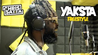 YAKSTA delivers hot freestyle 🇯🇲🔥 Chris Satta [upl. by Odrarebe]