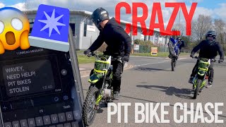 DANGEROUS Pit Bike Chase [upl. by Cooke]