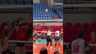 PLAY SAFE IVY LACSINA philippinevolleyballupdates volleyball volleyballworld [upl. by Toor366]