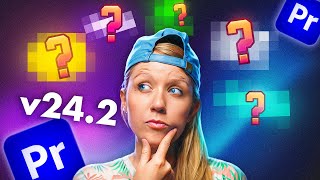 What is new in Premiere Pro v242 6 New Features [upl. by Ahsaet]