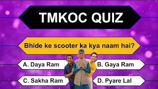 Tarak Mehta ka Oolta chashmah quiz  TMKOC quiz  Kaun Banega Genius  KBG [upl. by Etneciv]