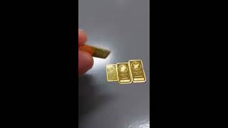 25g valcambi5g10g sunshine gold bars [upl. by Hacim4]