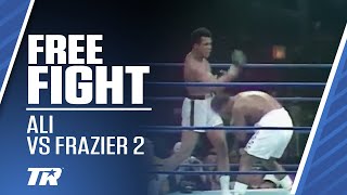 Ali Evens The Score Against Frazier  ON THIS DAY FREE FIGHT  Muhammad Ali vs Joe Frazier 2 [upl. by Aizti]