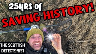 Celebrating 25 YEAR of TREASURE HUNTING with more EPIC SILVER in Scotland [upl. by Neesay112]