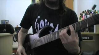 Therion  To Mega Therion guitar cover [upl. by Aneert]