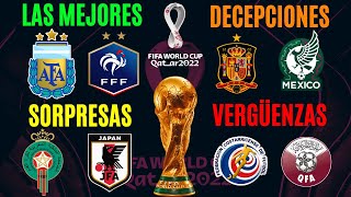 El RANKING FINAL de las 32 selecciones de QATAR 2022 [upl. by Haissem]