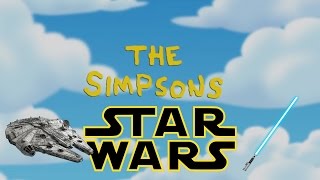 Star Wars References in The Simpsons UPDATED [upl. by Concordia345]