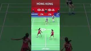 Womens double badminton match Malaysia viralvideo racket instagram japan [upl. by Laurens]