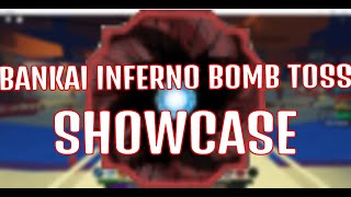 Bankai Inferno Bomb Toss Showcase Shindo Life [upl. by Sydney]