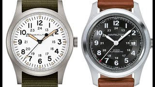 The first swiss watch you should get the Hamilton Khaki Field Mechanical or Automatic [upl. by Ayrad]