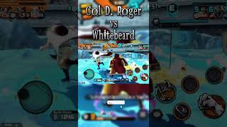 Gol D Roger vs Whitebeard onepiecebountyrush opbr [upl. by Sasnett]