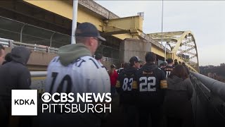 Steelers fans confident after defeating Ravens to take first place in AFC North [upl. by Nedyah669]