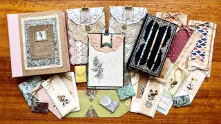 7 Simple Junk Journal IdeasQuick Embellishments [upl. by Assenahs653]