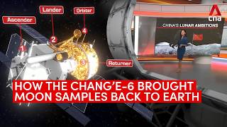 China’s Chang’e6 lunar probe returns to Earth with samples from far side of the moon [upl. by Jonathan669]