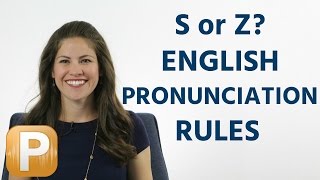 Is it S or Z American English Pronunciation Rules [upl. by Kcirddehs733]