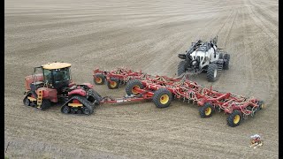 Seeding Canola near Scranton North Dakota [upl. by Odlauso]