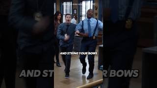 Would you read it brooklyn99 S05 E08 film viral [upl. by Neelyak]