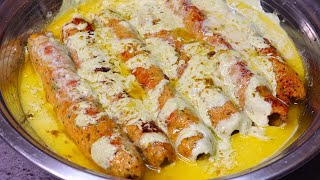 Aslam Butter Chicken Seekh Kabab Recipe  Aslam Butter Kebab Recipe  Aslam Chicken Kebab [upl. by Leventis]