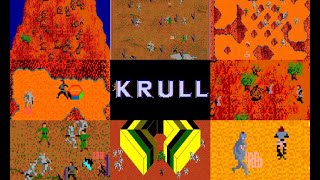 Krull 1983 Gameplay Walkthrough FULL GAME ARCADE [upl. by Thedrick]