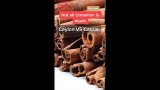 Ceylon vs Cassia  SUPERFOODS  Spice and Herb Library shorts [upl. by Halik]