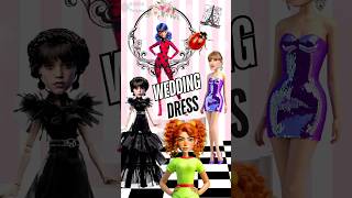 🖤 Will Wednesday Win the Wedding Dress Design Competition 🖤 noratweets wednesday dress [upl. by Aramoy]