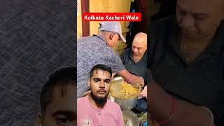 Kolkata Kachori Wali streetfood food foodie indianfood indianstreetfood streetfoodindia funny [upl. by Aneem]