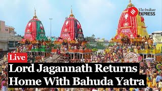 Puri Rath Yatra Lord Jagannaths Bahuda Yatra Homecoming from Gundicha Temple  Odisha News [upl. by Nnylhtak379]