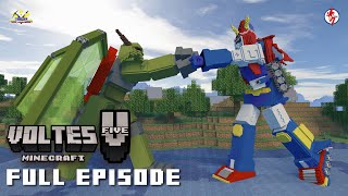 Voltes V versus Dokugaga Voltes V Minecraft ボルテスV マインクラフト Full Episode 1  Minecraft Animation [upl. by Eirek]