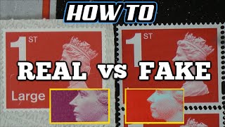 How To SPOT FAKE Postage STAMPS [upl. by Ainoek]