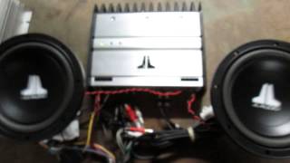 JL Audio 250 1 and JL Audio 8W3v2 D 4 Subs [upl. by Adliw]