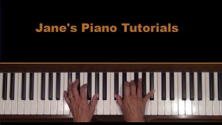 Albeniz Tango Piano Tutorial at Tempo [upl. by Ehrsam355]