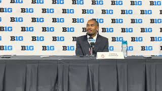 Ohio States Emeka Egbuka on dealing with expectations for the 2024 season at Big Ten media days [upl. by Lam]