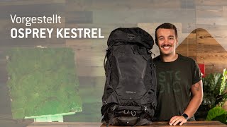 Vorgestellt Der Osprey Kestrel Trekkingrucksack [upl. by Xerxes333]