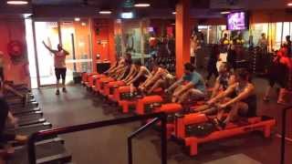 A sneak peak at an Orangetheory Fitness Australia workout [upl. by Airehs]