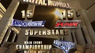 WWE ROYAL RUMBLE 2006 FULL MATCH [upl. by Griffy]