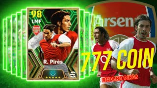 EPIC ROBERT PIRÈS 777 COIN PACK  EFOOTBALL MOBILE 24 [upl. by Lanoil]