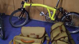 Brompton Bike Game bag V Billingham Bag [upl. by Halland]