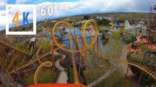 Goudurix 2019  Parc Astérix 4K 60fps Onride POV [upl. by Okiram]