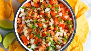 Fresh Pico de Gallo Recipe [upl. by Lincoln]