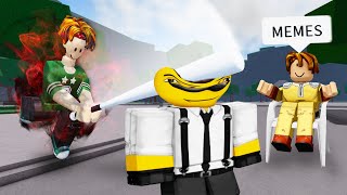 ROBLOX Strongest Battlegrounds Funny Moments Part 3 MEMES 💪 [upl. by Raoul629]