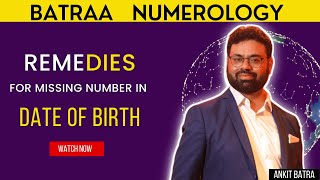 Doubt Session 1 Remedies For Missing Number in Date Of Birth  vaastu for growth [upl. by Aihsat592]