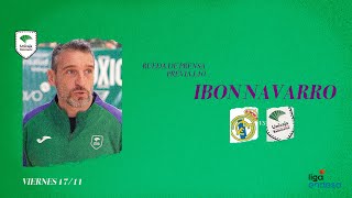 Rueda de Prensa Ibon Navarro Previa Real Madrid vs Unicaja [upl. by Dewar]