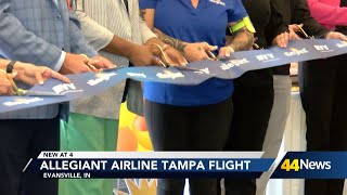 Allegiant Airlines new Tampa flight [upl. by Ayardna]