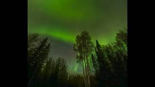 Fairbanks North Pole Alaska  Northern Lights  Aurora Borealis  KPI 7 [upl. by Marena]